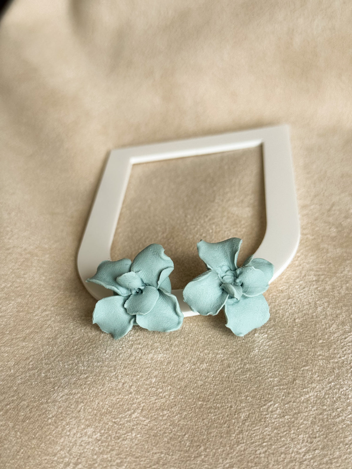 Clay Petal Studs