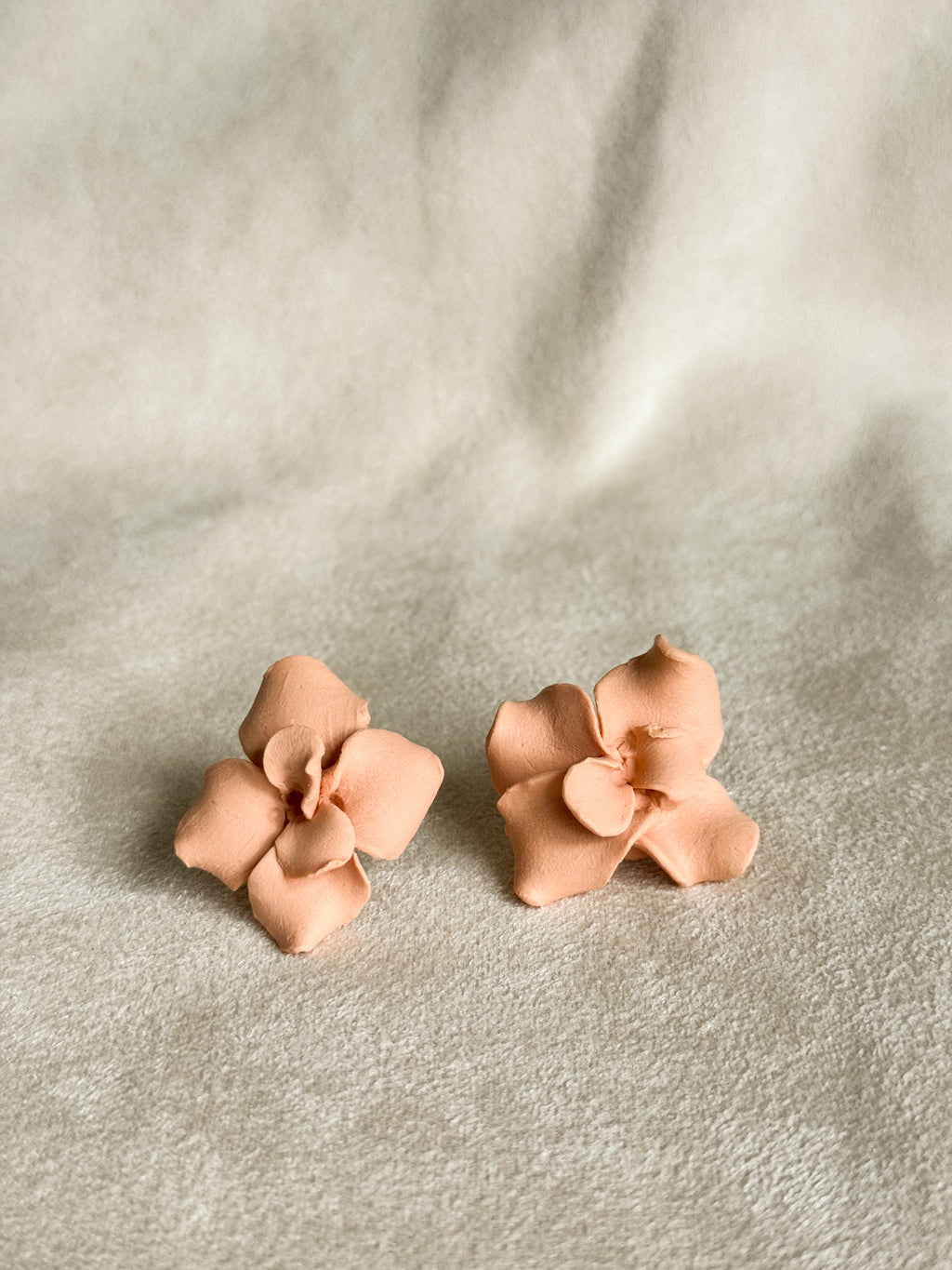 Clay Petal Studs