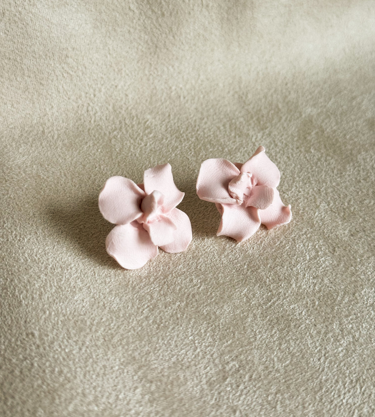 Clay Petal Studs
