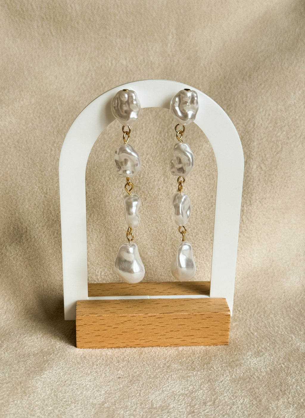 Pearl Cascade Earrings
