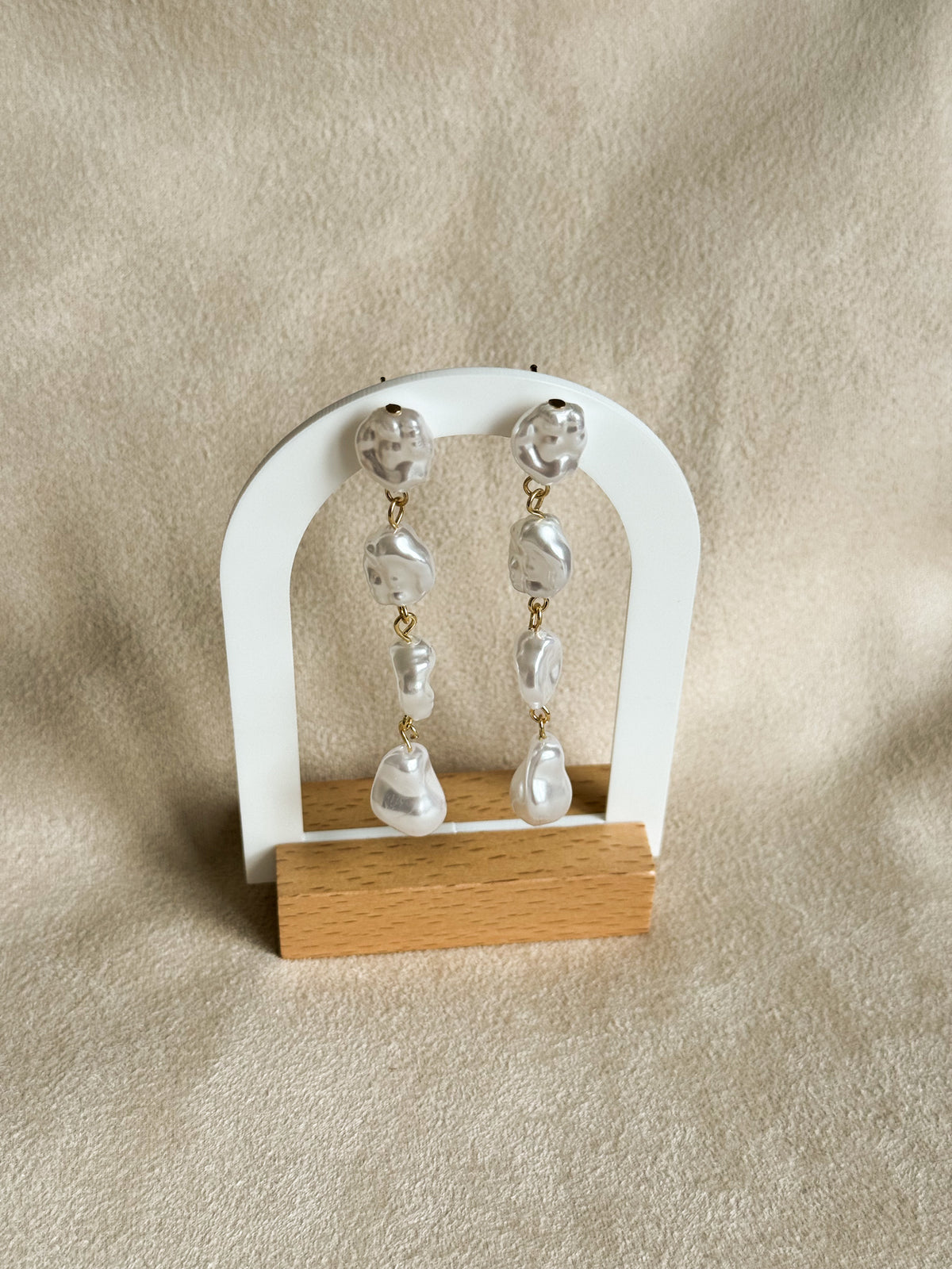 Pearl Cascade Earrings