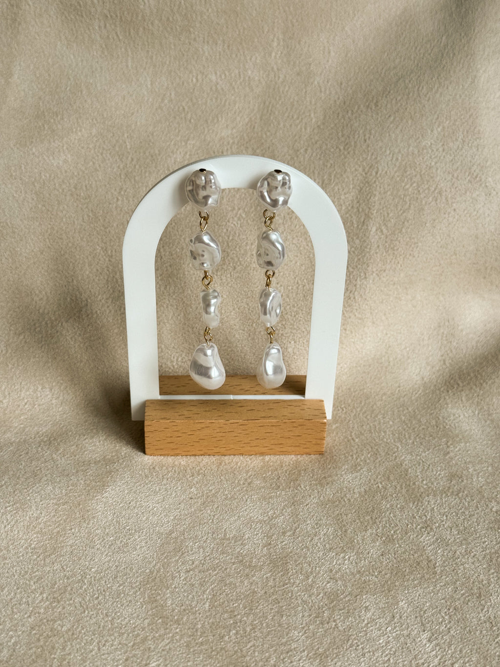 Pearl Cascade Earrings