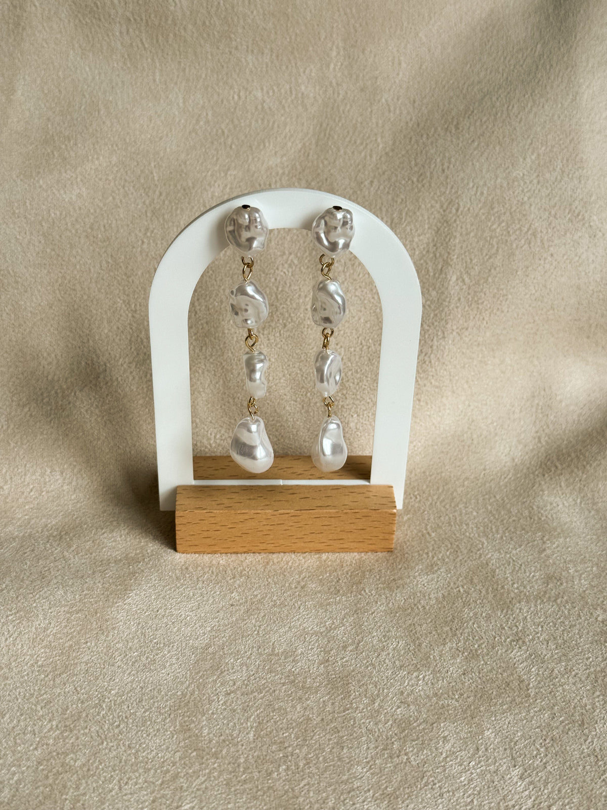 Pearl Cascade Earrings