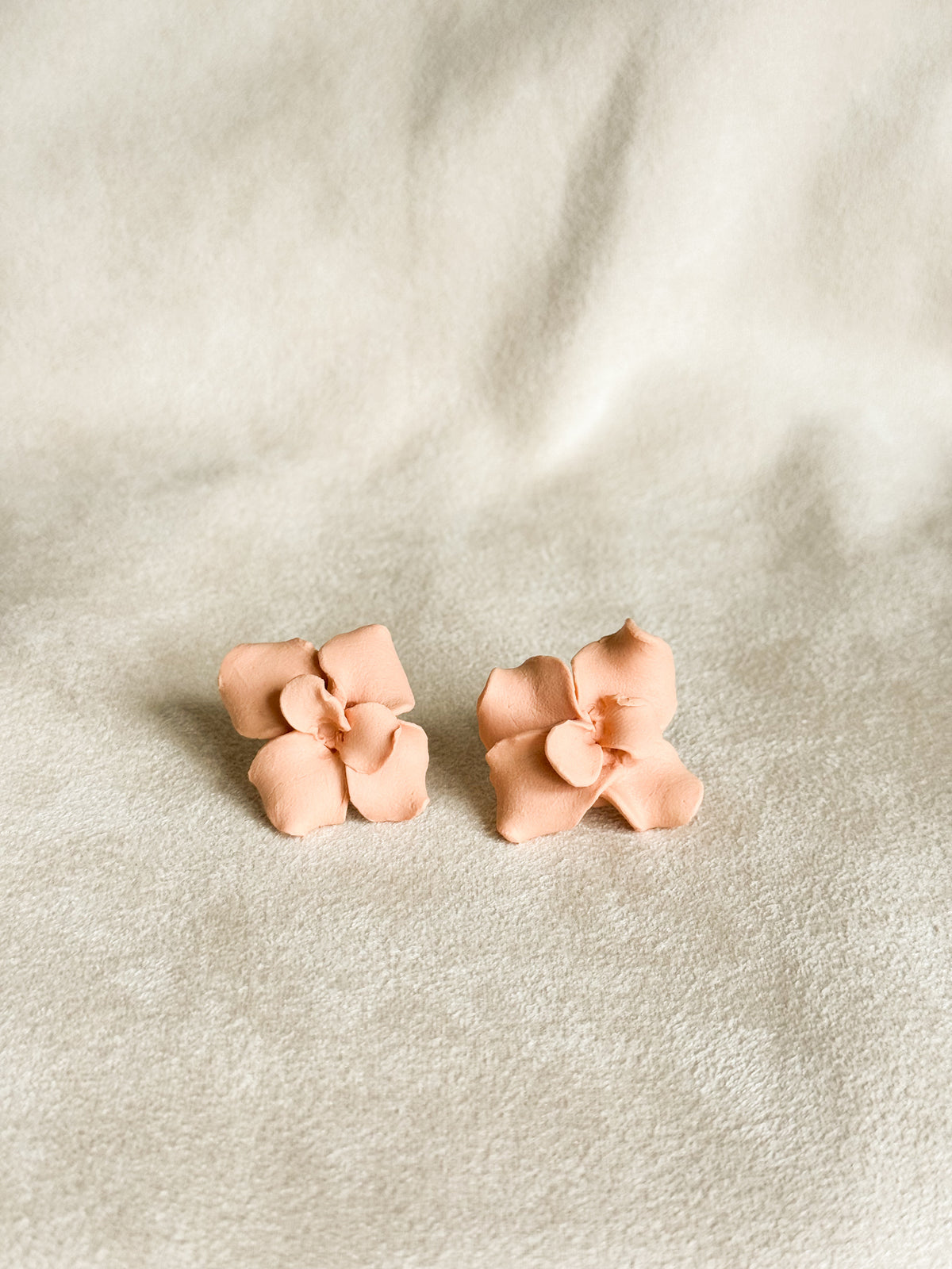 Clay Petal Studs