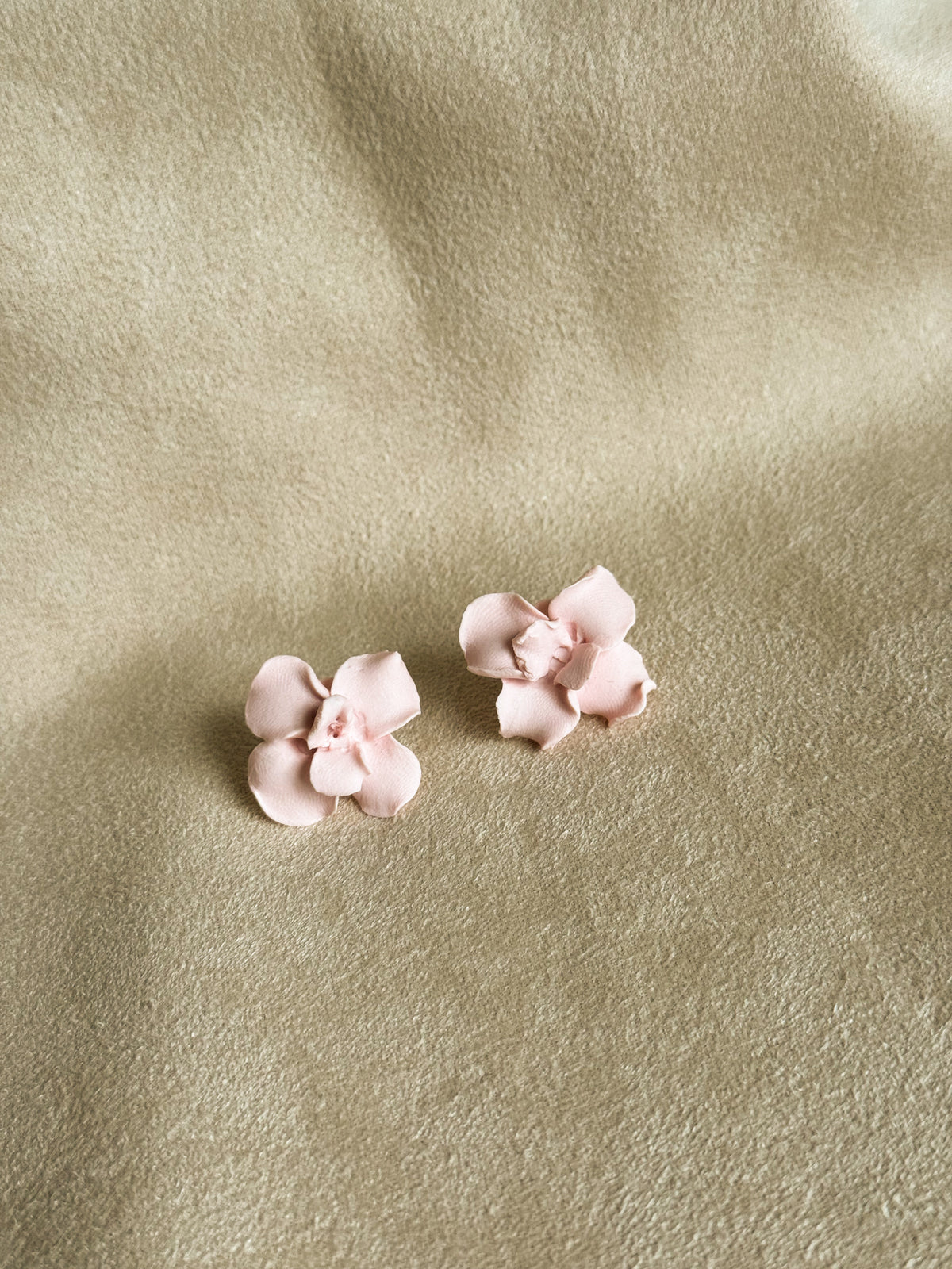 Clay Petal Studs