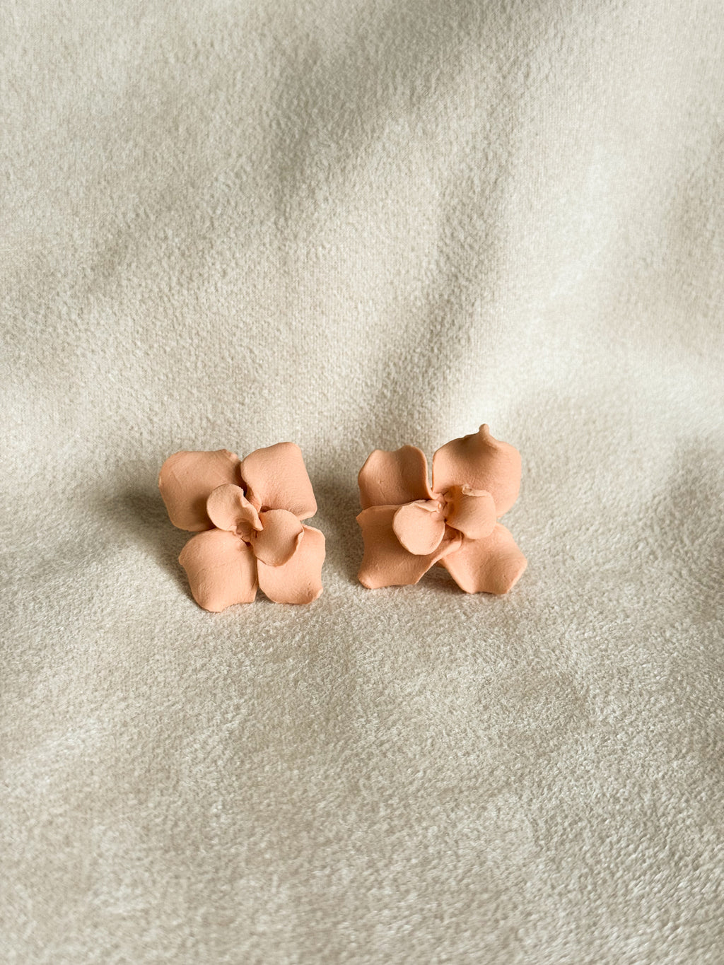 Clay Petal Studs